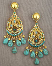 Turquoise Jewelry: Gold Not Silver bettermjbearrings390 Turquoise Jewelry: Gold Not Silver