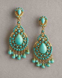 Turquoise Jewelry: Gold Not Silver mjb440 Turquoise Jewelry: Gold Not Silver