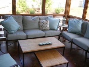 porchfurnituresmithhouse 300x225 The Coolest Home Addition I’ve Seen Belongs to Clint & Holly Smith