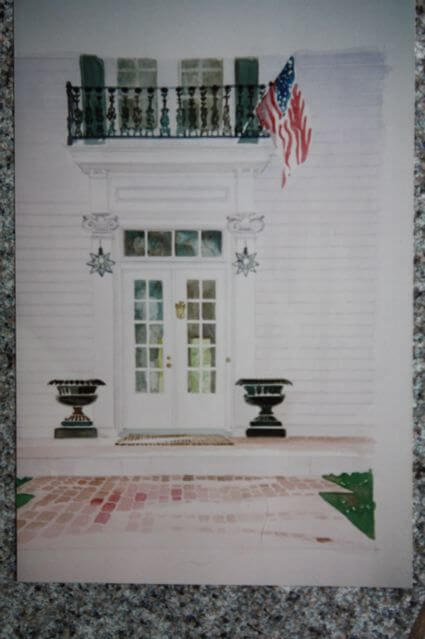 A portrait of your home is a lifetime gift janetta doorway A portrait of your home is a lifetime gift