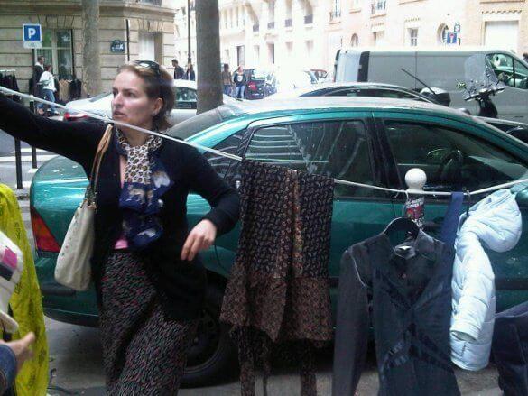 Junk Sales, Paris Style clothinglineatfleamarket Junk Sales, Paris Style