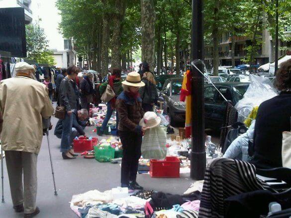 Junk Sales, Paris Style fleamarketstreetscene Junk Sales, Paris Style