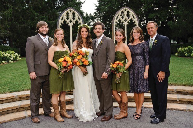 Faces: First Lady Crissy Haslam chrissy wedding 620x412 Faces: First Lady Crissy Haslam