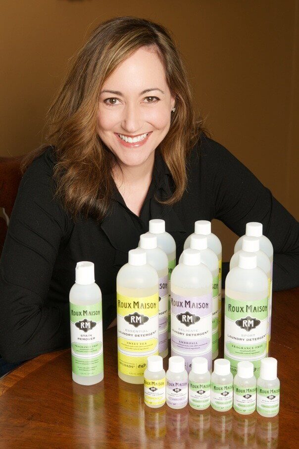 Faces: Deena Drummond deena with products.. Faces: Deena Drummond