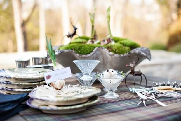 Garden Variety HoliDIY! Christmas Tablesetting Garden Variety HoliDIY!