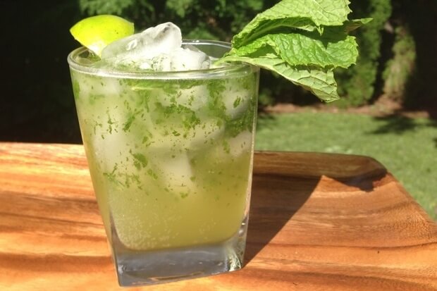 Ginger Beer Mojito: Just 125 Calories!