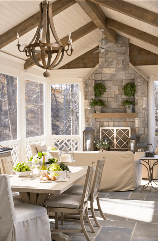 Beautiful Southern Porches StyleBlueprint South Carolina Lake House Porch 620x943 Beautiful Southern Porches