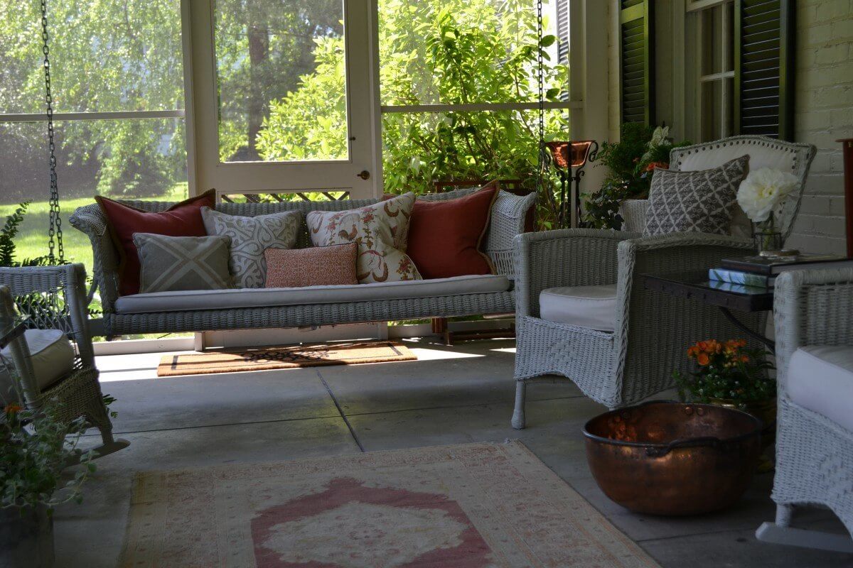 Beautiful Southern Porches wicker Beautiful Southern Porches